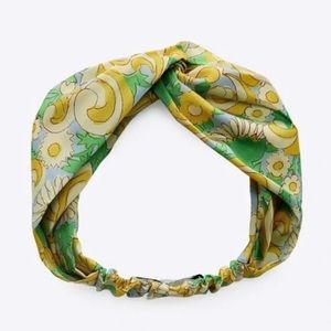 NEW Zara Floral Print Headband